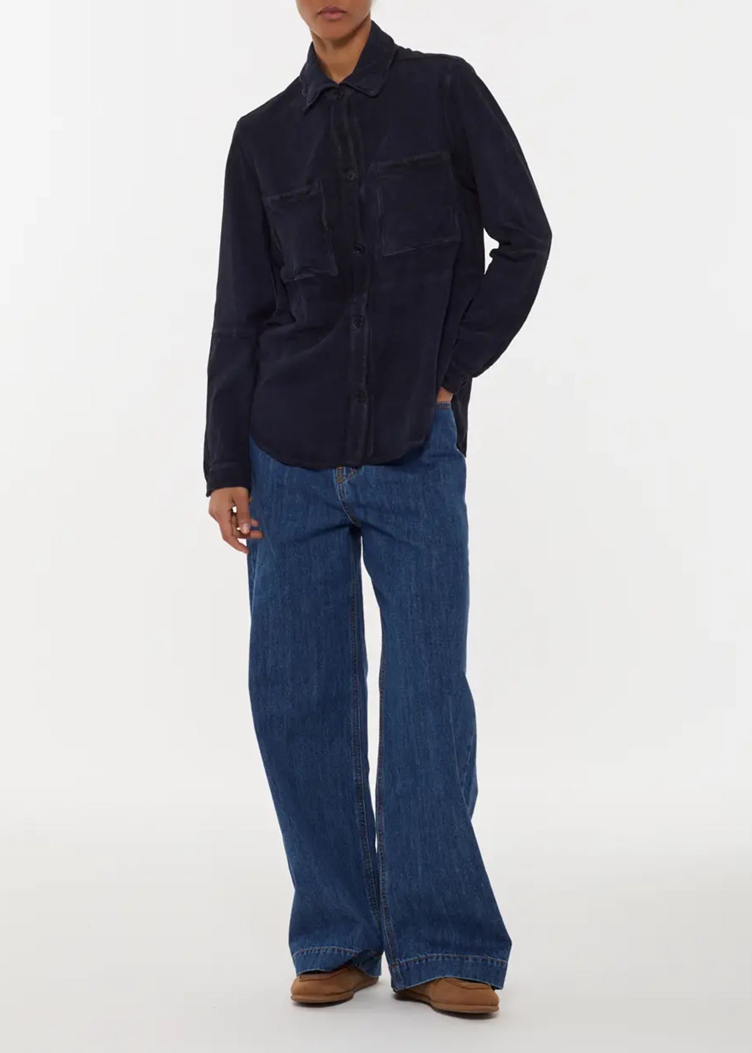 P.A.R.O.S.H.-Marfa-Suede-Shirt