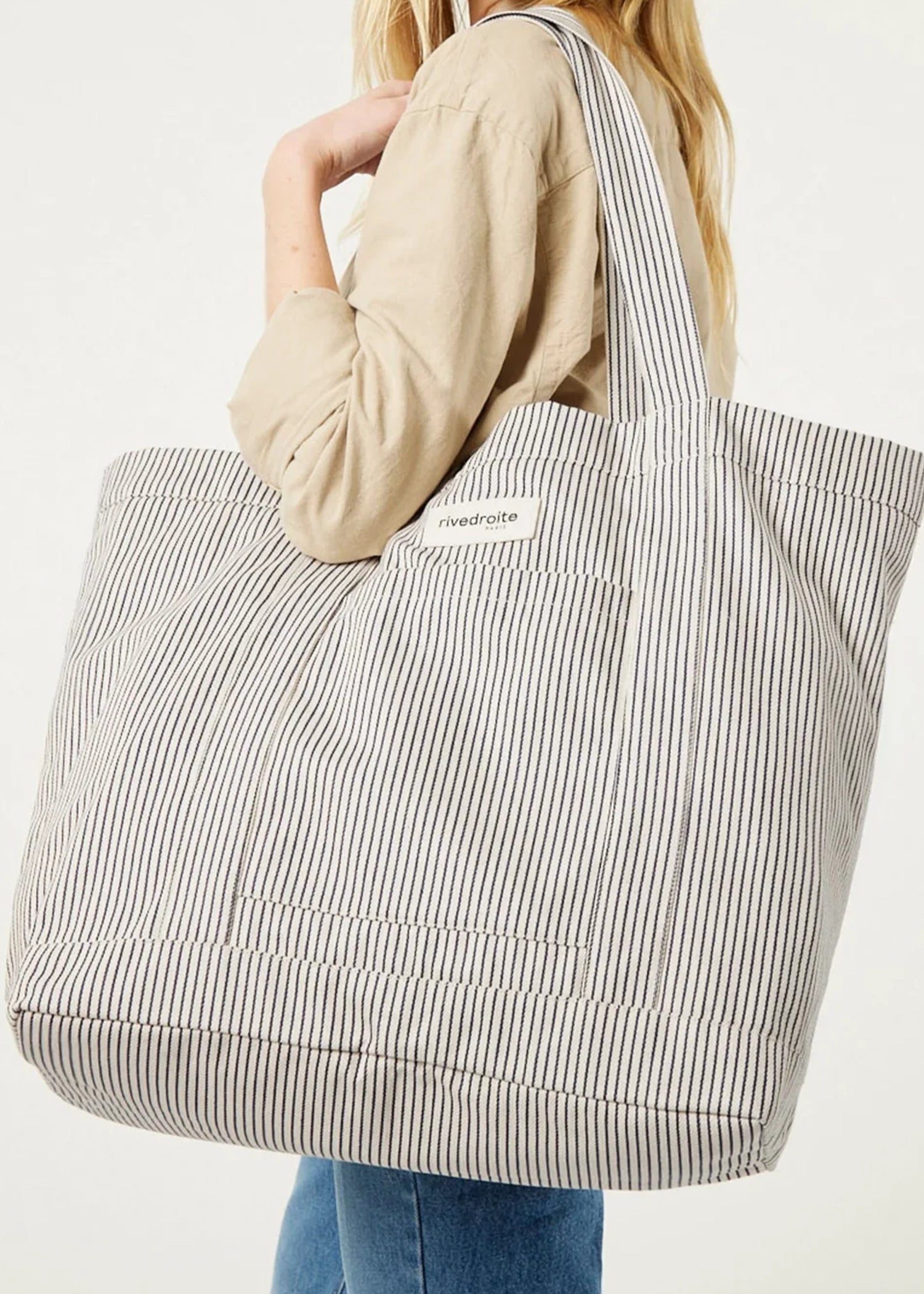 Rivedroite-Amelot-the-tote-bag-Écume