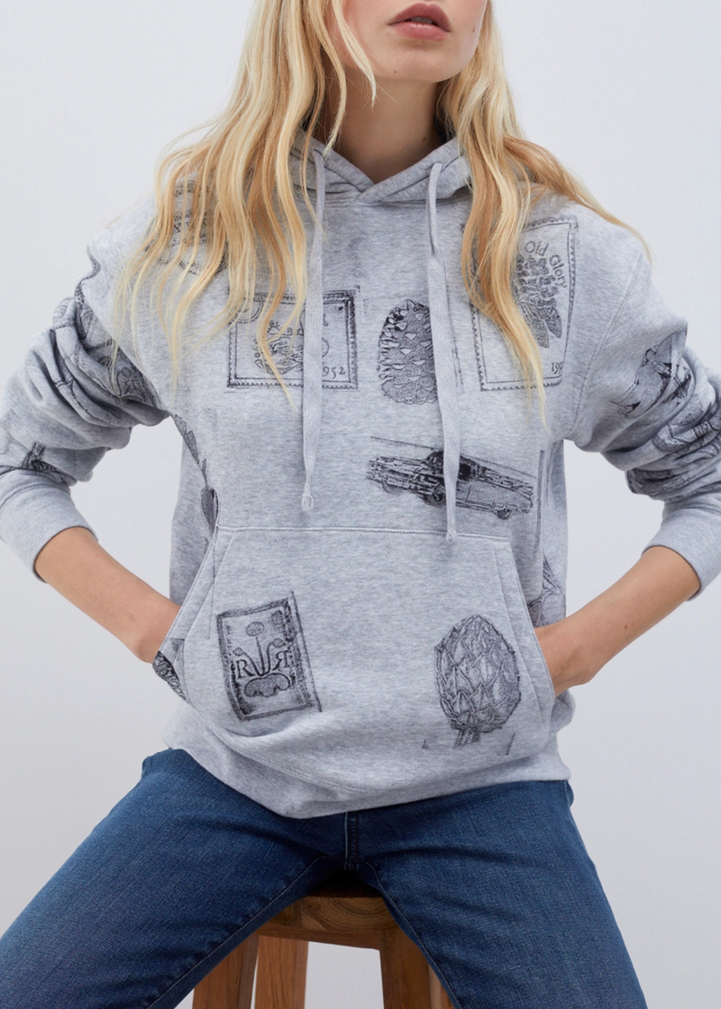 Roy-Rogers-BLOCK-PRINT-HOODED-SWEATSHIRT