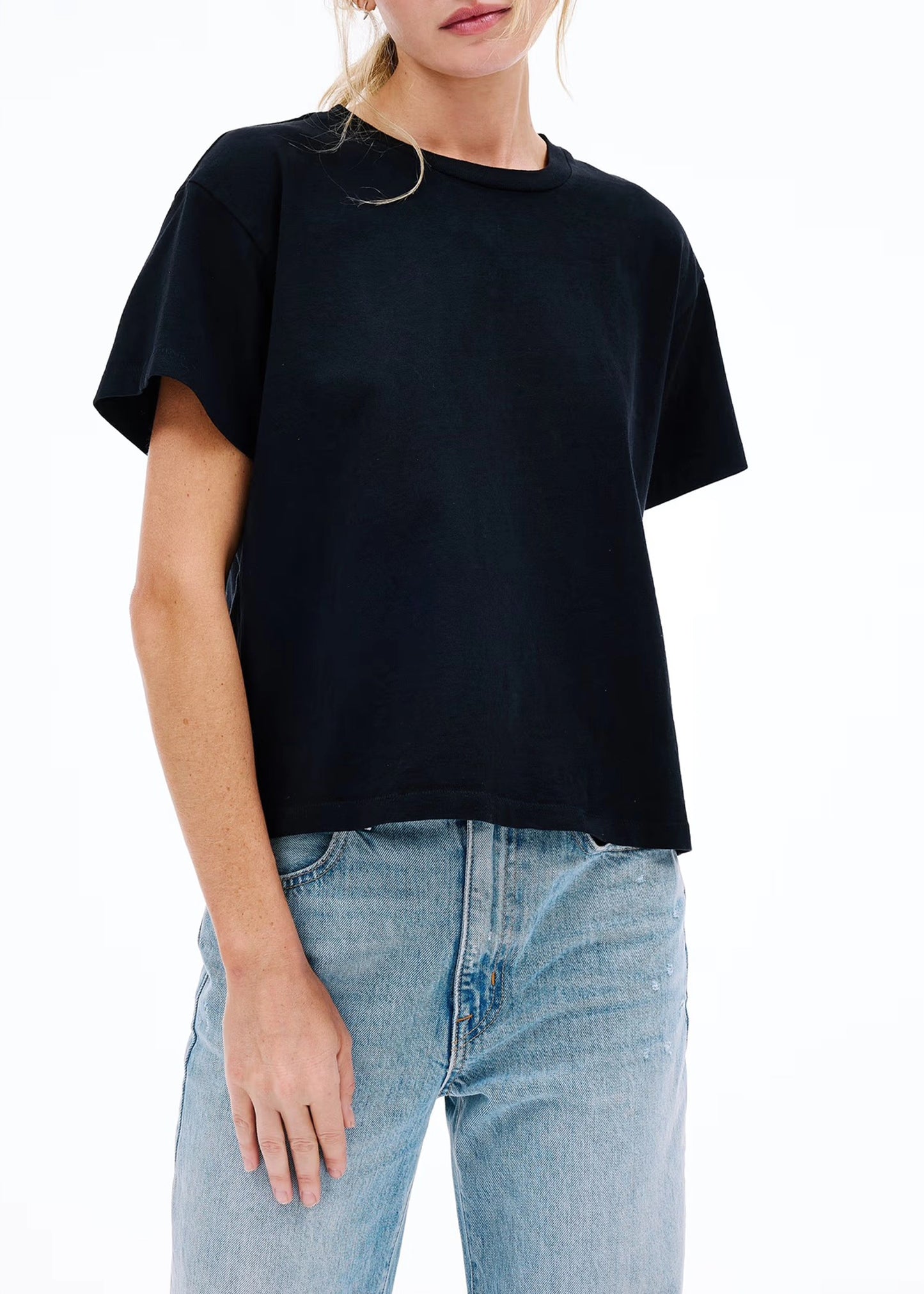 SLVRLAKE-Square-Tee-Raven