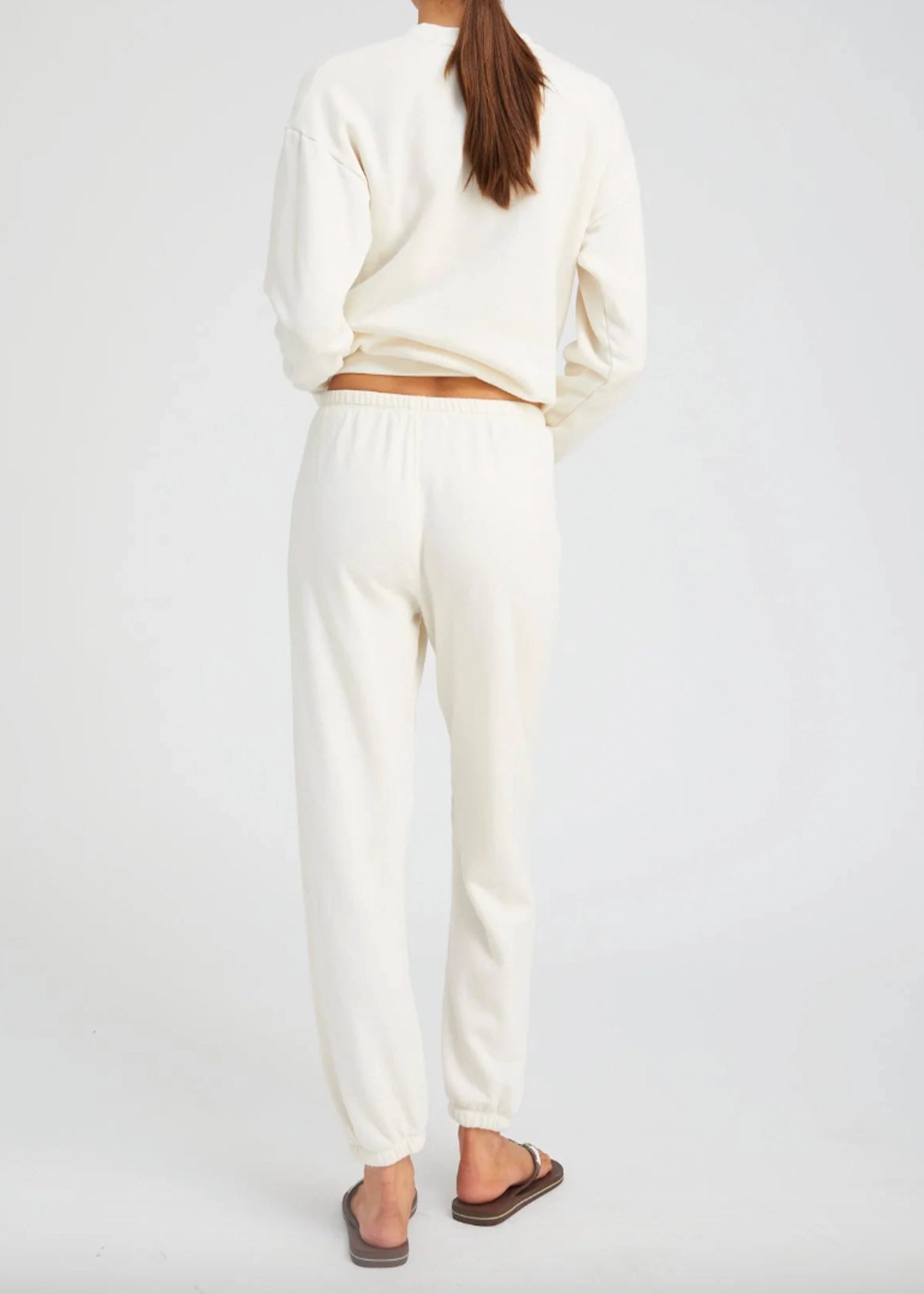 SPRWMN-Heart-Sweatpants-Creme-Black