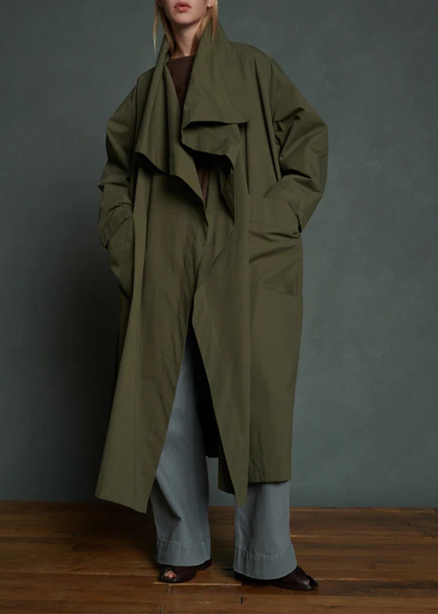 Soeur-Albatros-Coat-Vert