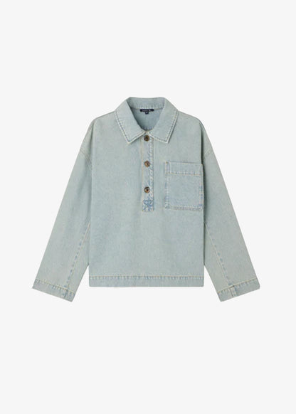 Soeur-Austin-Shirt-Light-Blue-cotton
