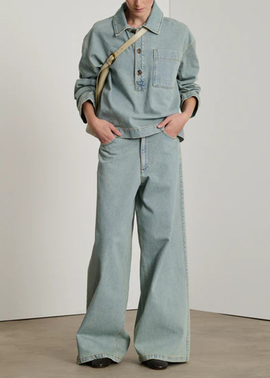 Soeur-Austin-Shirt-Light-Blue-cotton