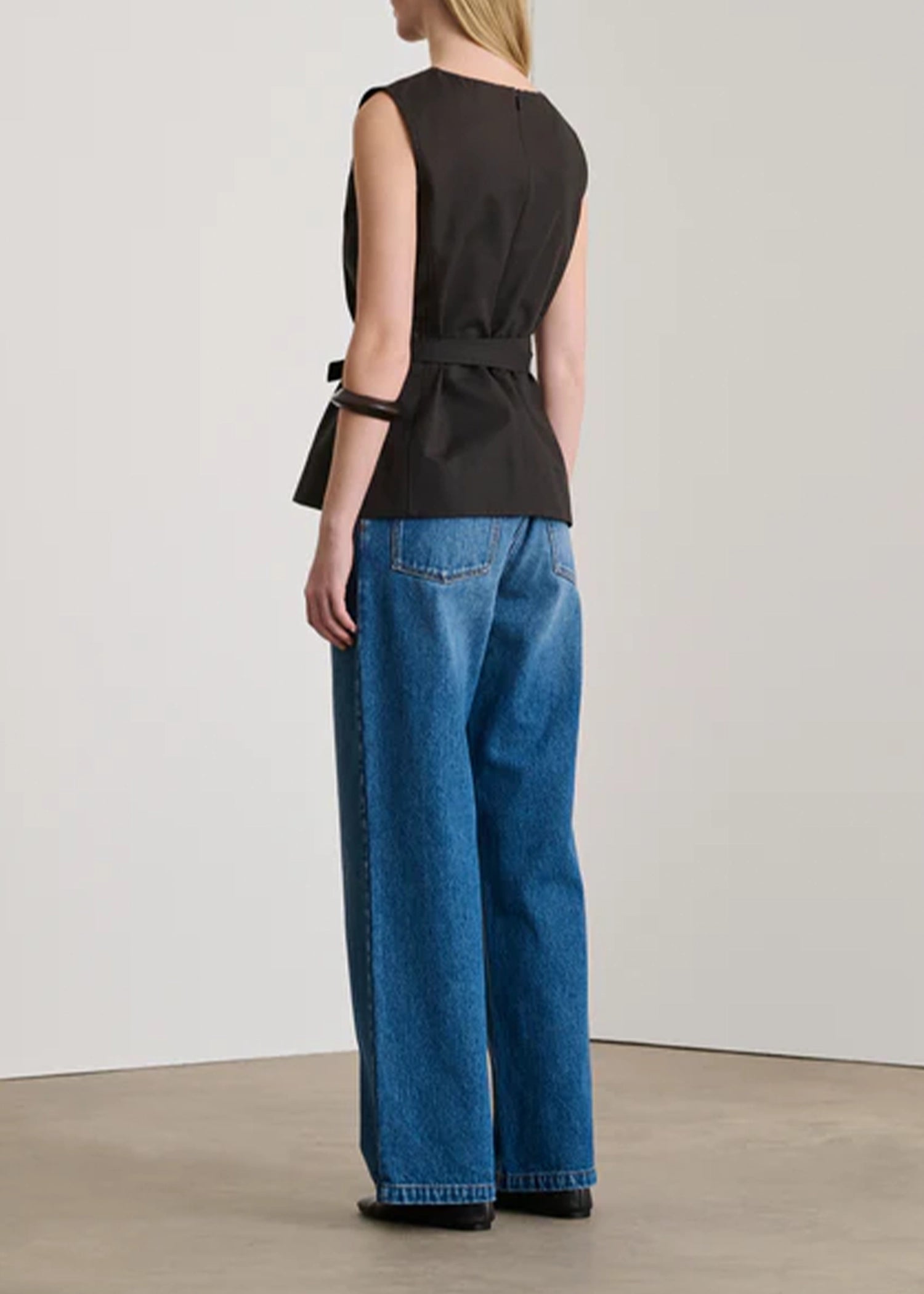 Soeur-Chance-Top-Charcoal