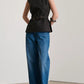 Soeur-Chance-Top-Charcoal