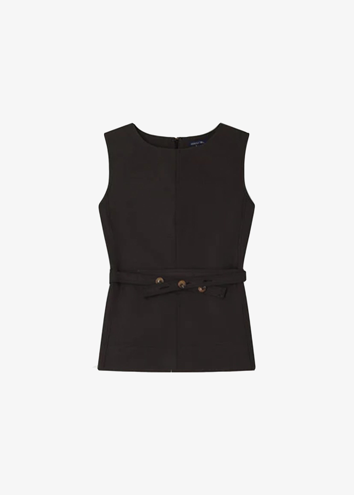 Soeur-Chance-Top-Charcoal