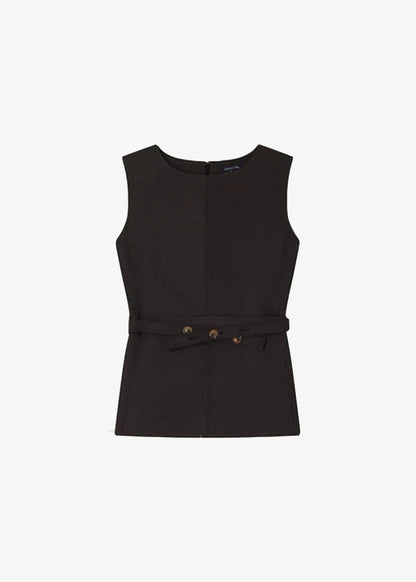 Soeur-Chance-Top-Charcoal