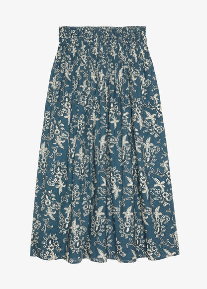 The-Great-The-Viola-Skirt-Indigo-Bandana