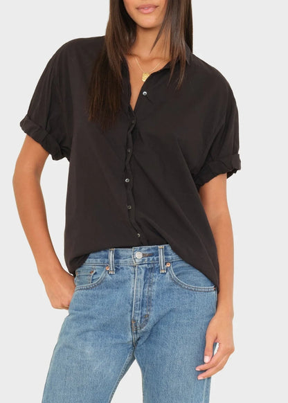Xirena-Channing-Shirt-Black