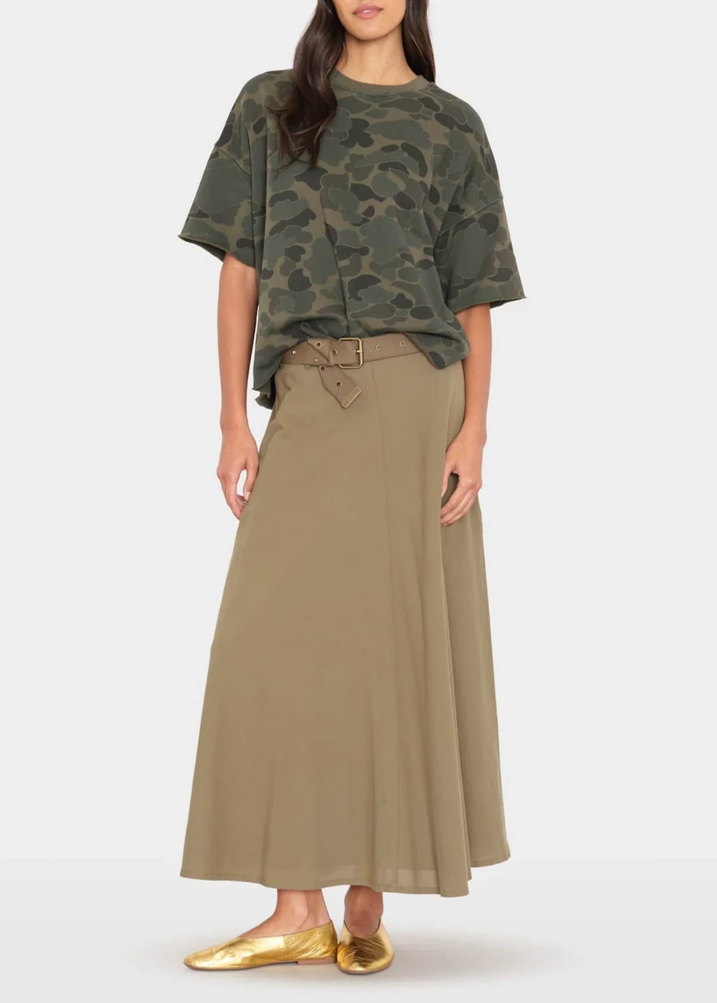 Xirena-Olive-Smoke-Stela-Skirt