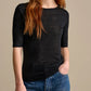 Bellerose-Seas-T-Shirt-Linen-off-black