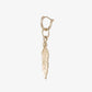 Mara-Feather-Pendant-earring-14K-gold